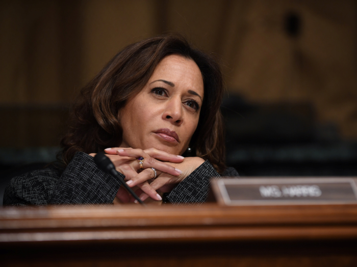 Sen. Kamala Harris said anti-Semitism is real in the US.