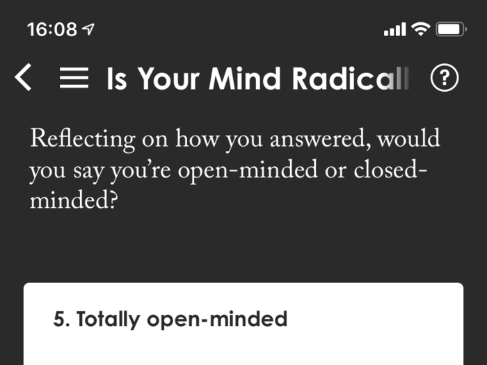 Everyone on the face of this Earth has the capacity to be more open-minded. I don