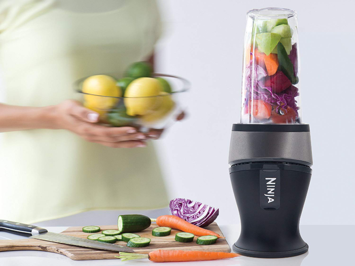 A personal blender that she can take on the go