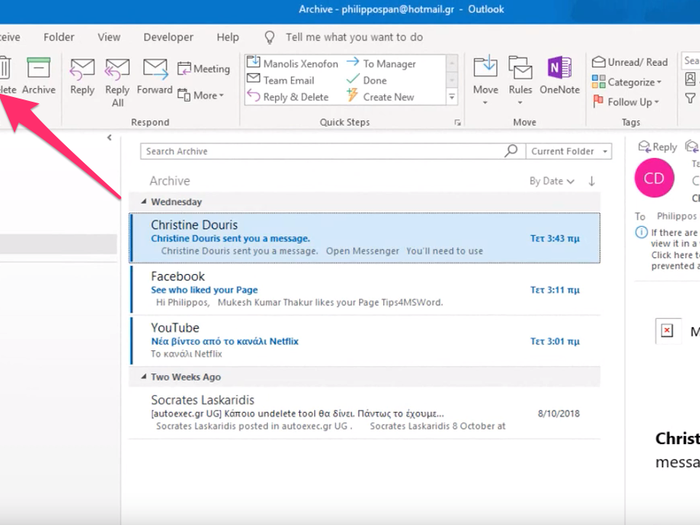 Let Microsoft clean up your inbox.