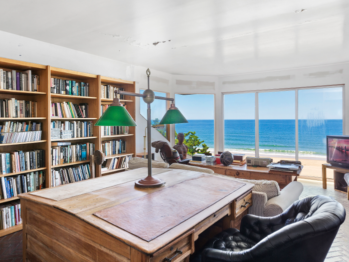 Albee lived in the house for more than 50 years. He wrote many of his plays, including "Seascape," in the second-floor study that overlooks the beach.