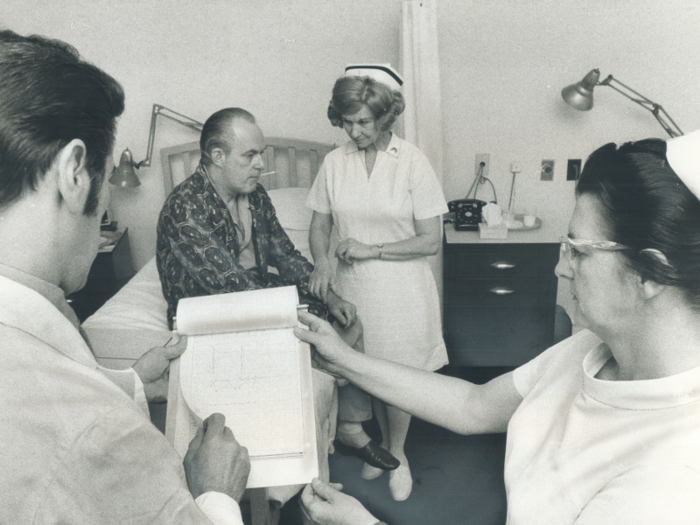 Even 20 years ago, nurse practitioner Kelley Rieger recalls giving physicians a chair and cigarettes during her work.