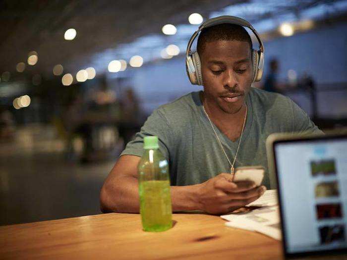 Really nice, noise-cancelling headphones for long commutes or long nights in the library