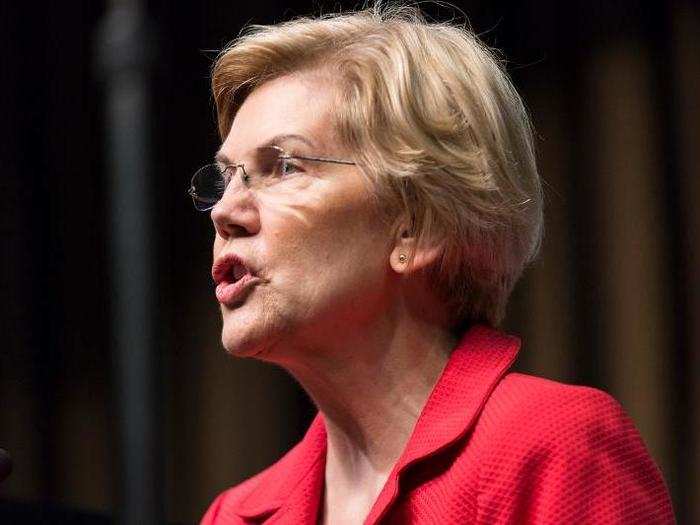 3: Massachusetts Sen. Elizabeth Warren.