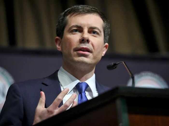 9: South Bend, Indiana Mayor Pete Buttigieg.