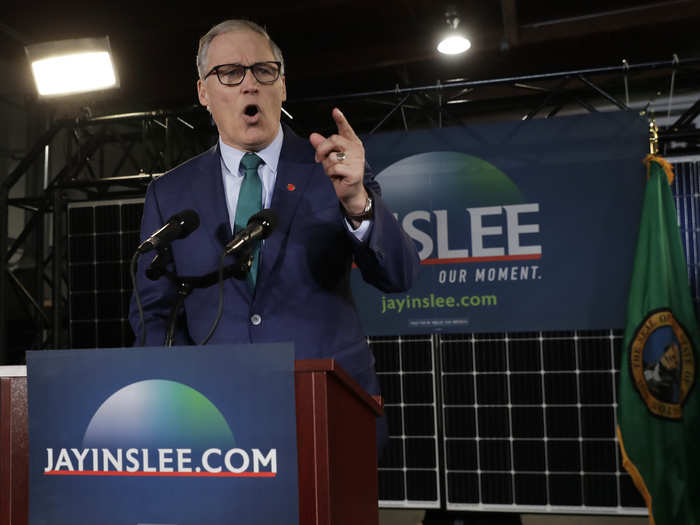 16: Washington Gov. Jay Inslee.