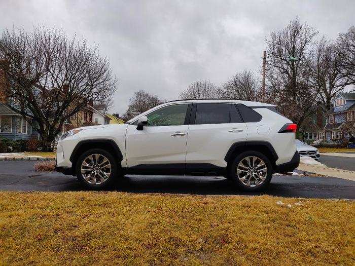 Its wheelbase is now 1.2 inches longer — but apart from that, the RAV4