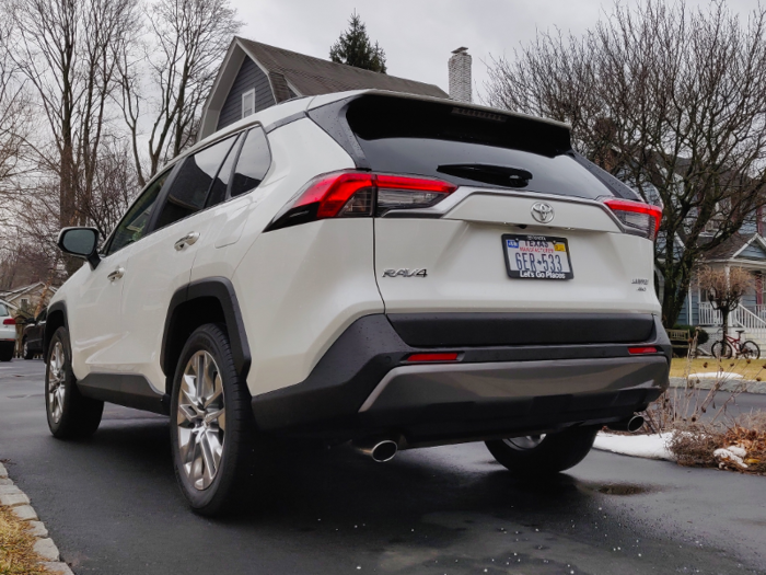 The new RAV4 is built on Toyota