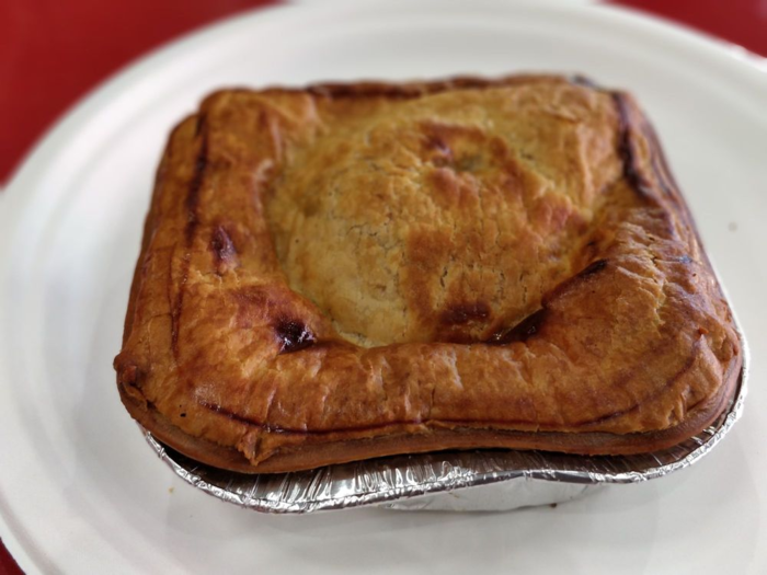 You can pick up a meat pie at Australia