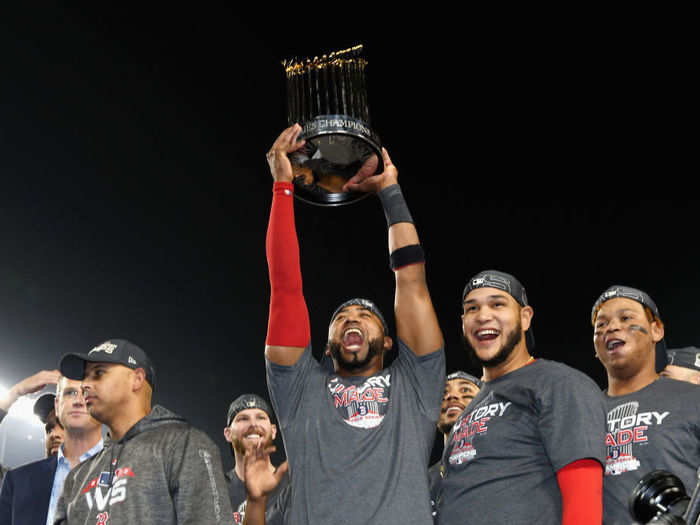 2018 Boston Red Sox — World Series champions