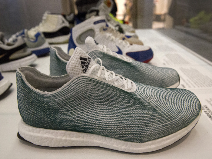 9. Adidas began using recycled materials for textile in its collaboration Adidas x Parley for the Oceans in 2015.