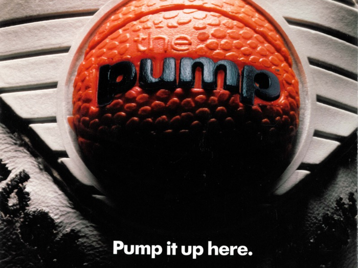 5. The 1980s also marked the first appearance of Reebok PUMP, a sneaker designed to inflate to best fit your foot.