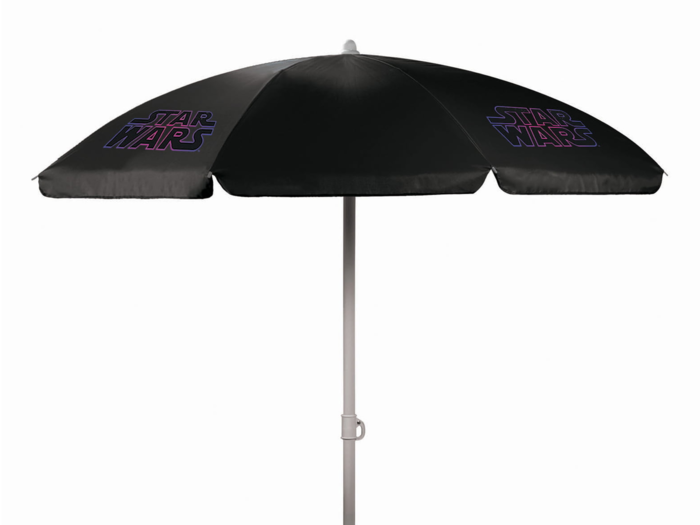 An umbrella that provides protection from the twin suns of Tatooine