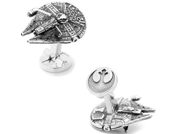 Millennium Falcon cufflinks