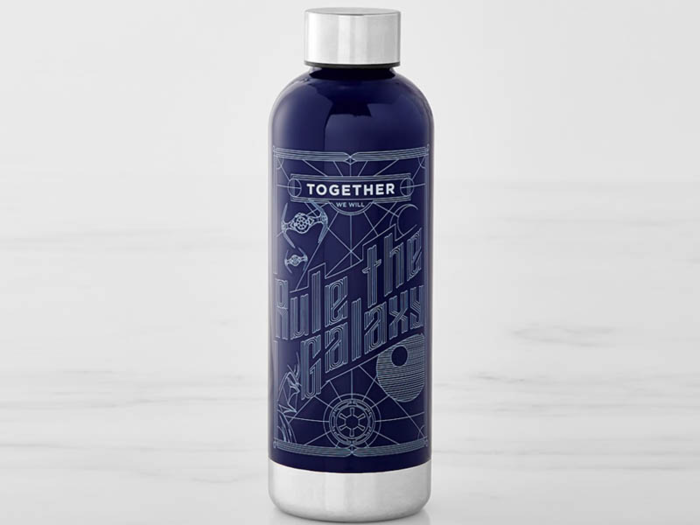 A double wall-insulated water bottle