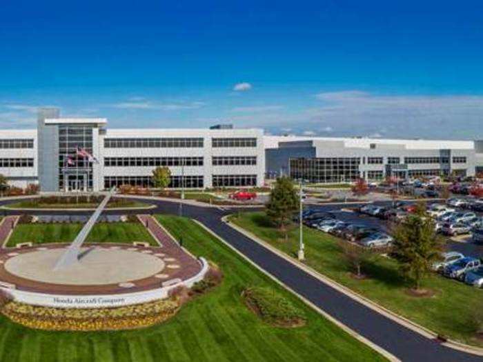 This sprawling 133-acre campus is the result of Honda