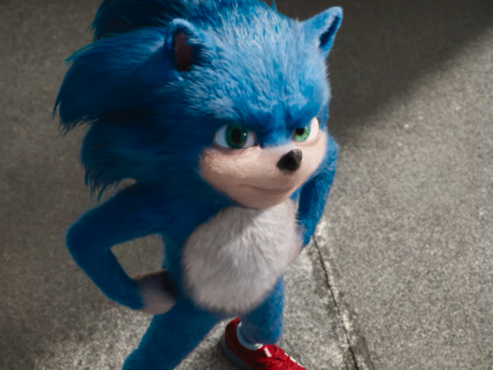 2. After the release of the trailer, "Sonic the Hedgehog" fans reacted negatively to the look of Sonic.