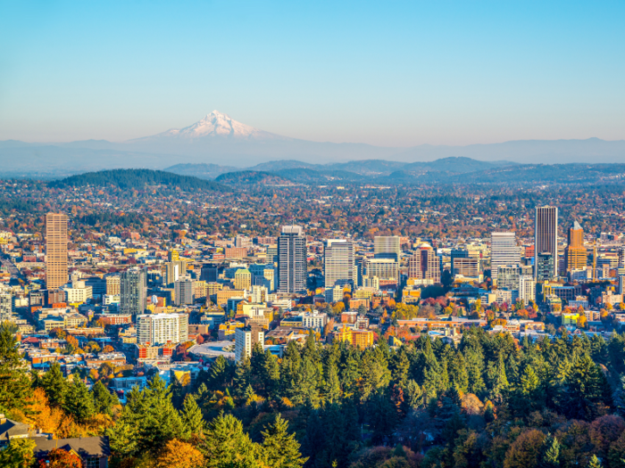 7. Portland, Oregon: Portland drivers get paid $749.54 per month on average.