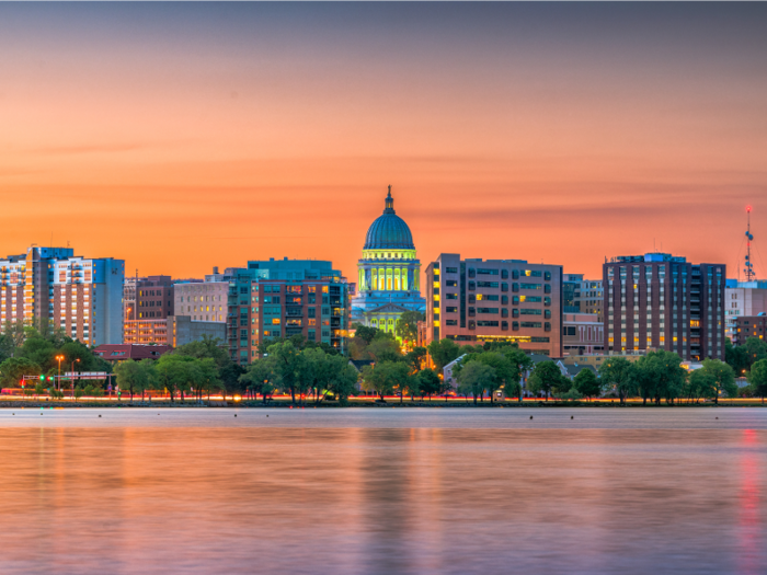 11. Madison, Wisconsin: Madison drivers get paid $675.41 per month on average.