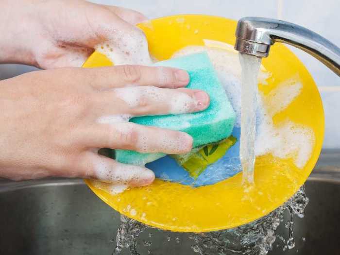 Like Bezos, Gates makes a point of doing the dishes at the end of the day.