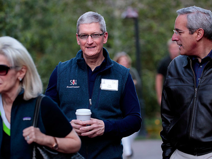 TIM COOK is one of Silicon Valley