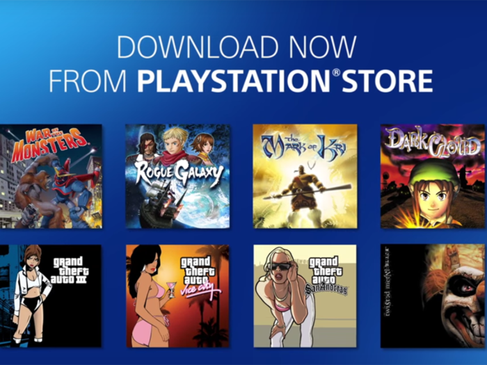 6. You can play classic PlayStation 2 games — and some from PlayStation 3!