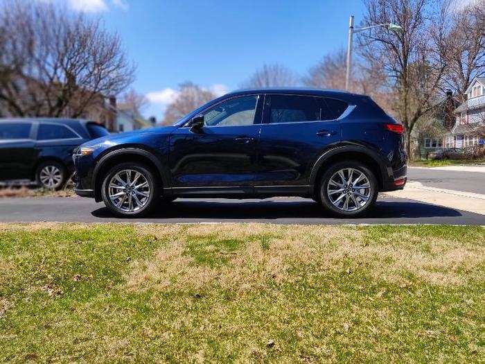 The CX-5 is 179.1 inches long with an adequate 7.5 inches of ground clearance.