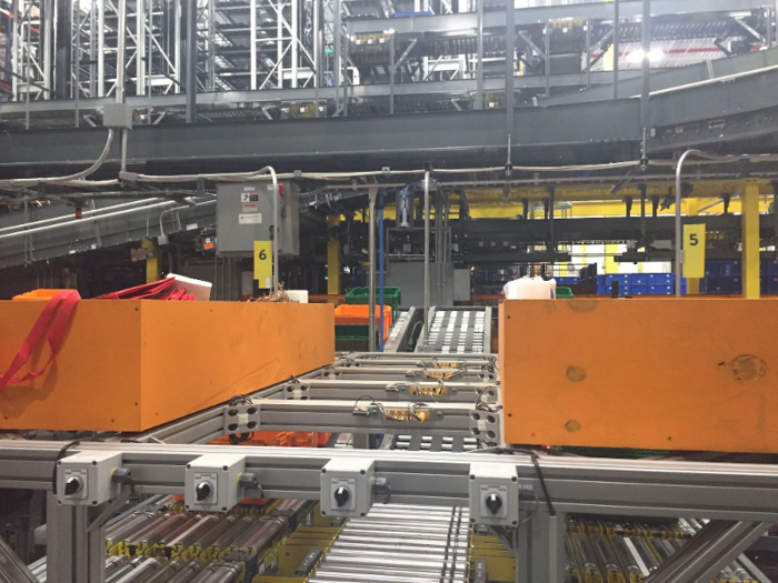 I met up with Chief Merchant Officer Scott Crawford and operations SVP Timothy Knoll to take a behind-the-scenes tour of what they call the "food hive."