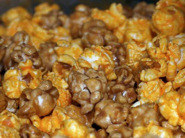 12. Gourmet popcorn