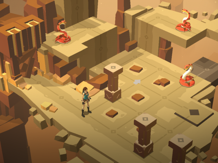 "Lara Croft GO" ($1)