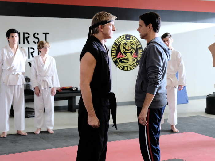 1. "Cobra Kai" (YouTube Premium)