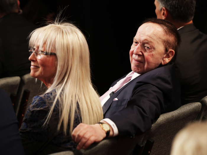 In March 2019, it was reported that Adelson was being treated for non-Hodgkin