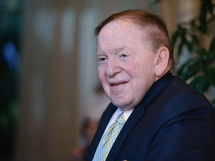 Adelson is also a major donor to Jewish organizations.