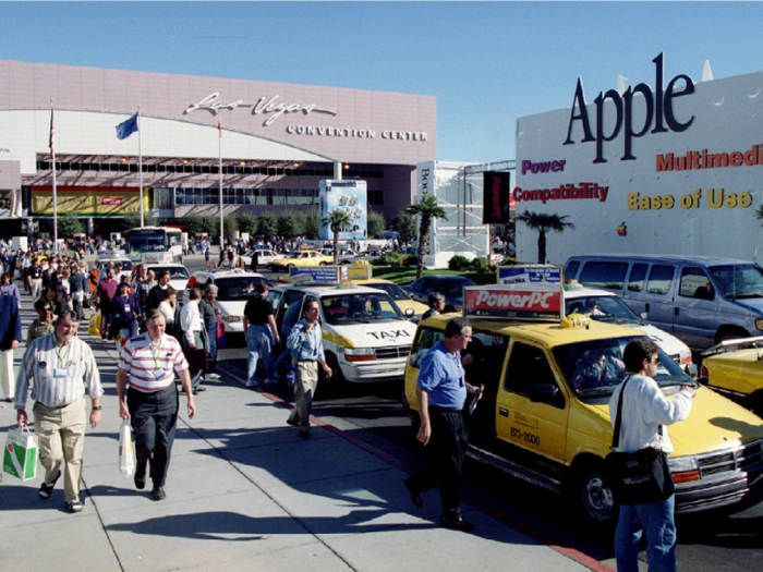 Adelson first started making big money in trade shows. He launched COMDEX, a technology trade show in Las Vegas, with partners in 1979.