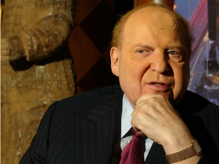 Adelson was the son of a cab driver in Boston.