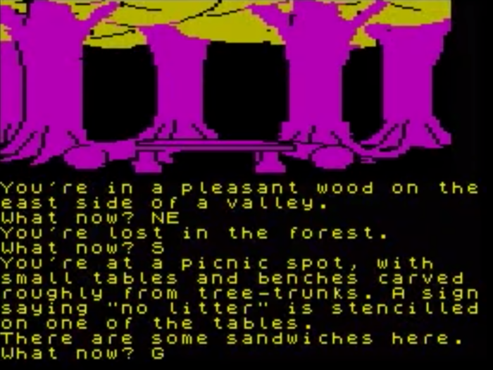 "Colossal Cave Adventure" helped inspire an entire genre of text-based fantasy games when it was released in 1976.