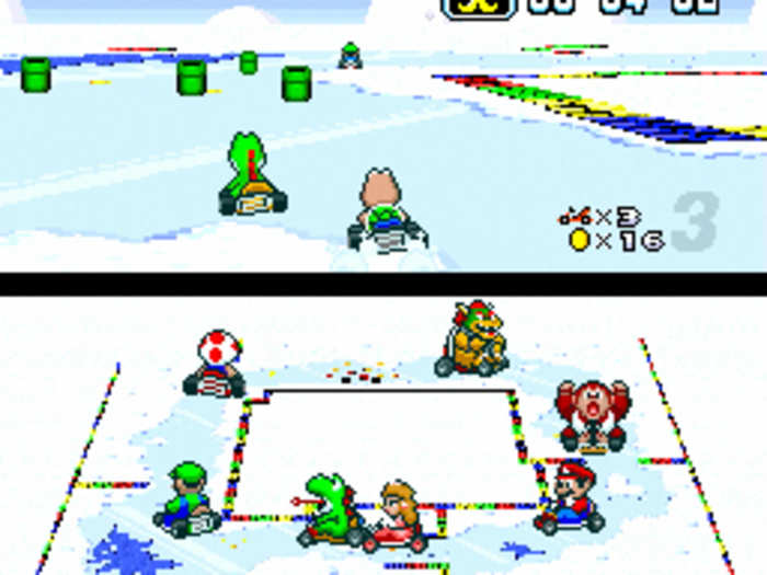 Also released in 1992, "Super Mario Kart" launched one of Nintendo