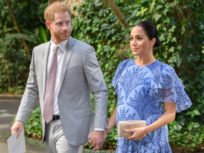 Meghan has been preparing for the royal baby in style — she