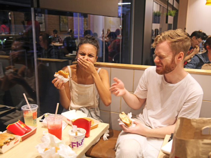 US menus already have grilled chicken options, but the chicken burger in Cape Town was more reminiscent of a turkey burger patty, which would be a nice option for US consumers.