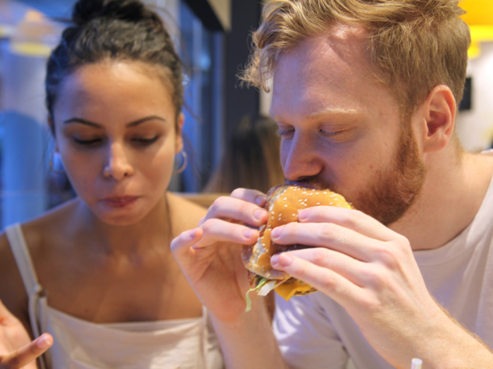 Opinions were split on this one. We thought it was a solid option for a more exciting burger, but it had a flavor that would take a few more bites to get used to. For that reason, we thought we