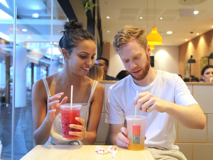 A McFizz is a surprisingly refreshing take on flavored Sprite. We ordered one watermelon McFizz and one passion fruit McFizz ...