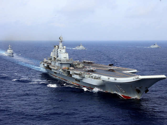 China only has one active aircraft carrier right now, but another is expected to join the fleet soon.