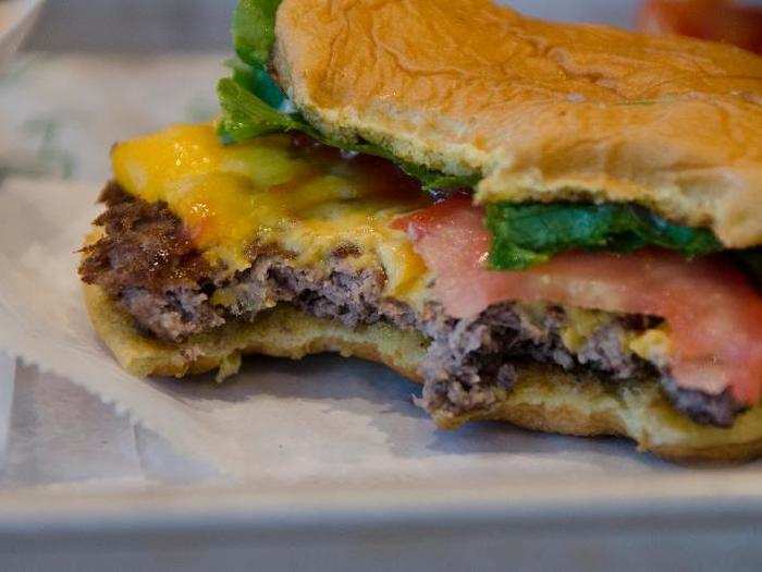 The exact composition of a Shake Shack burger is a company secret, but a number of online sources claim it