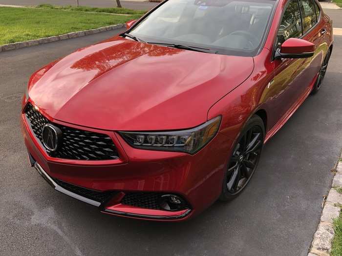 A set of "Jewel Eye" LED headlights would define the TLX A-Spec PMC