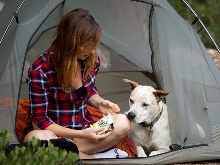 A snack to keep them energized throughout the hike