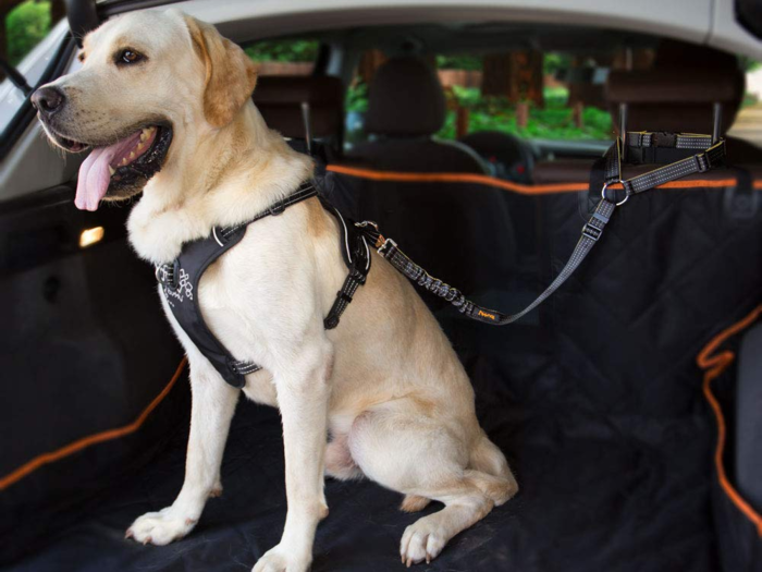 A protective car seat cover