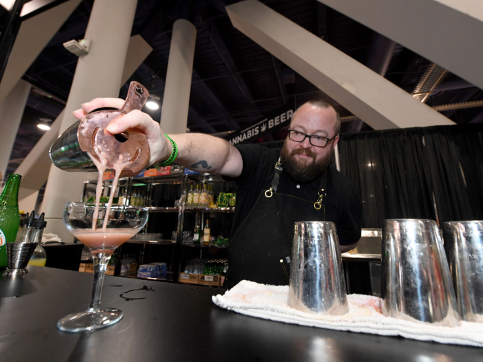 Bartenders across the country earn an average of $8 an hour, according to PayScale, but the gig has also the fastest rate of wage growth this year.