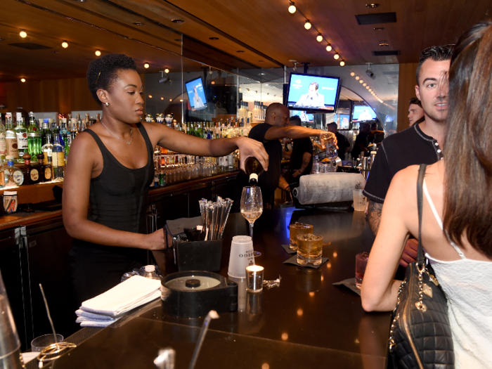 Today, bartending usually requires some kind of training, and you must work your way up before you can be employed at prestigious bars.