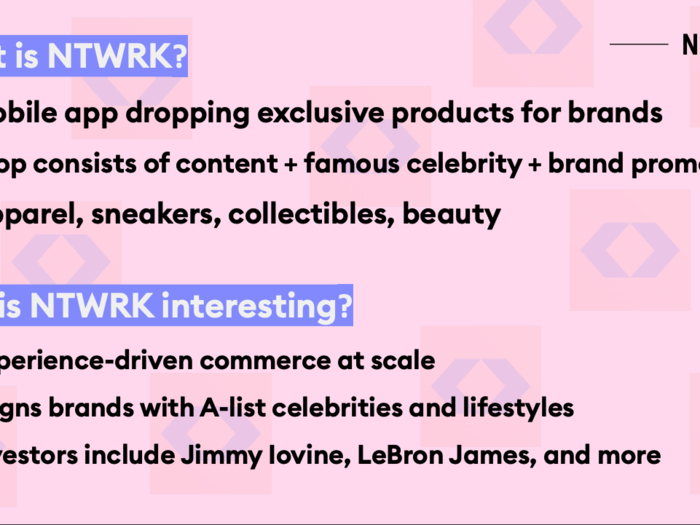 Why is NTWRK Interesting?