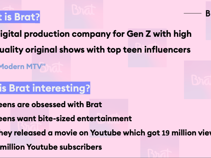 Why is Brat interesting?